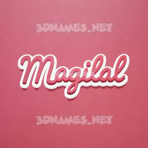 magilal in Red Scribble style - 3D name wallpaper magilal in Red Scribble style - 3D name wallpaper