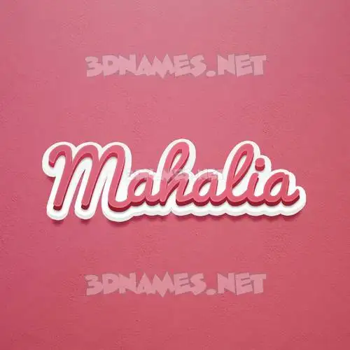 mahalia in Red Scribble style - 3D name wallpaper mahalia in Red Scribble style - 3D name wallpaper