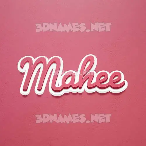 mahee in Red Scribble style - 3D name wallpaper mahee in Red Scribble style - 3D name wallpaper