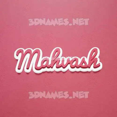 mahvash in Red Scribble style - 3D name wallpaper mahvash in Red Scribble style - 3D name wallpaper