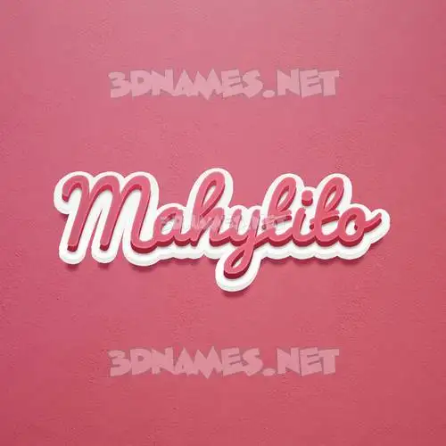mahytito in Red Scribble style - 3D name wallpaper mahytito in Red Scribble style - 3D name wallpaper