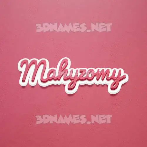 mahyzomy in Red Scribble style - 3D name wallpaper mahyzomy in Red Scribble style - 3D name wallpaper