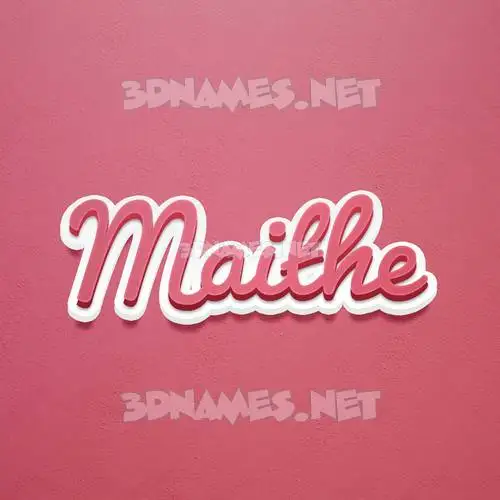 maithe in Red Scribble style - 3D name wallpaper maithe in Red Scribble style - 3D name wallpaper