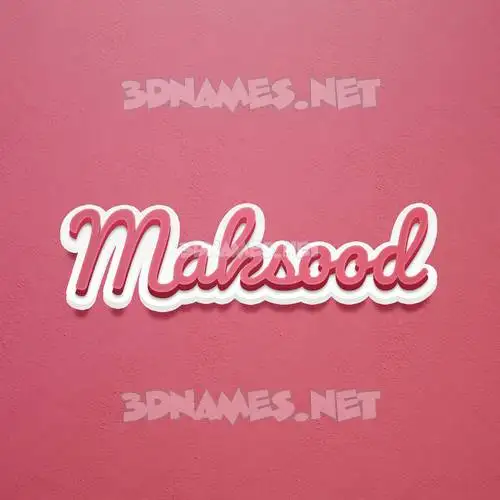 maksood in Red Scribble style - 3D name wallpaper maksood in Red Scribble style - 3D name wallpaper