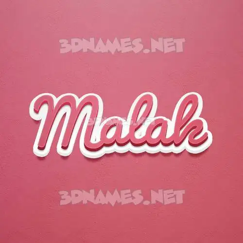 malak in Red Scribble style - 3D name wallpaper malak in Red Scribble style - 3D name wallpaper