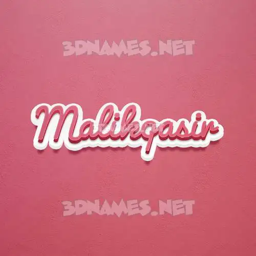 malikqasir in Red Scribble style - 3D name wallpaper malikqasir in Red Scribble style - 3D name wallpaper