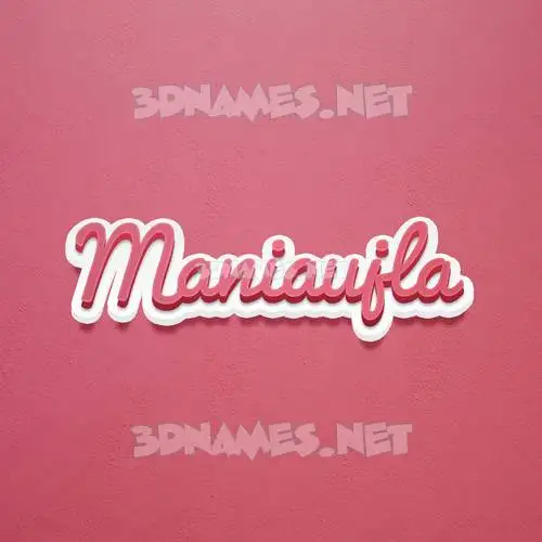 maniaujla in Red Scribble style - 3D name wallpaper maniaujla in Red Scribble style - 3D name wallpaper