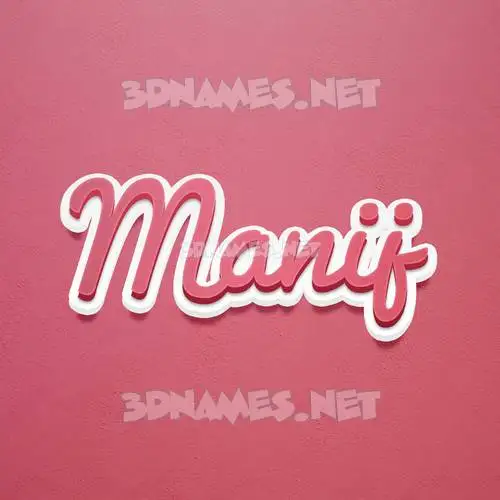 manij in Red Scribble style - 3D name wallpaper manij in Red Scribble style - 3D name wallpaper
