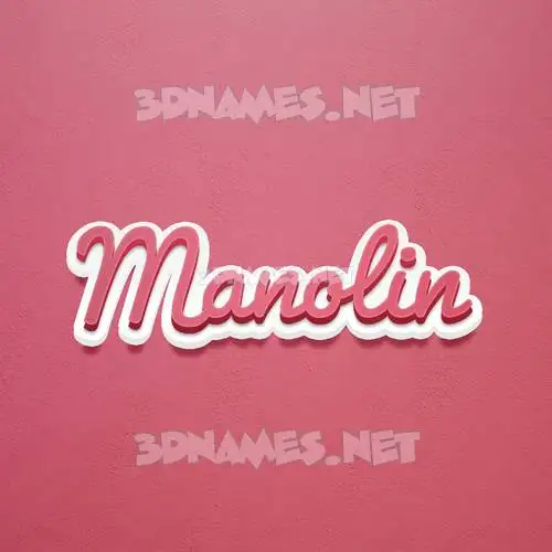 manolin in Red Scribble style - 3D name wallpaper manolin in Red Scribble style - 3D name wallpaper