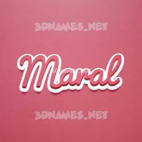 maral in Red Scribble style - 3D name wallpaper maral in Red Scribble style - 3D name wallpaper