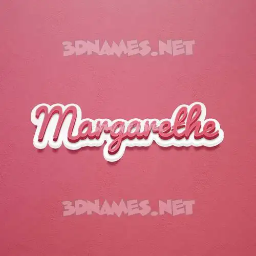 margarethe in Red Scribble style - 3D name wallpaper margarethe in Red Scribble style - 3D name wallpaper