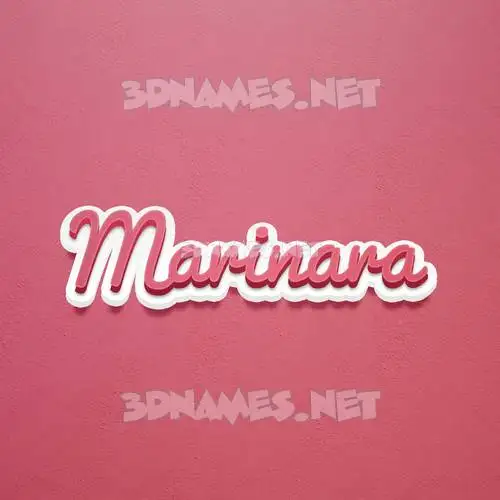 marinara in Red Scribble style - 3D name wallpaper marinara in Red Scribble style - 3D name wallpaper