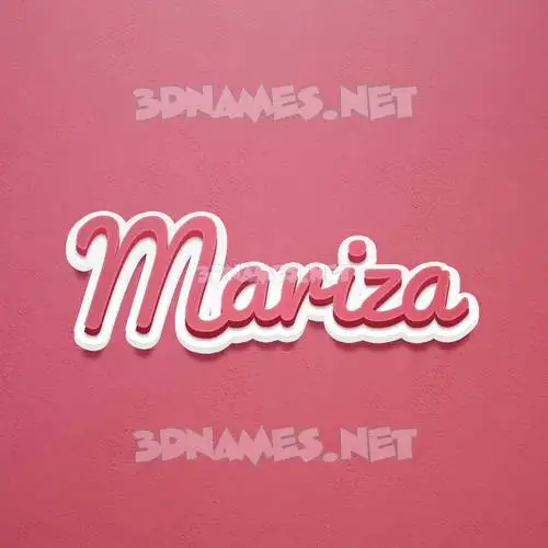 mariza in Red Scribble style - 3D name wallpaper mariza in Red Scribble style - 3D name wallpaper