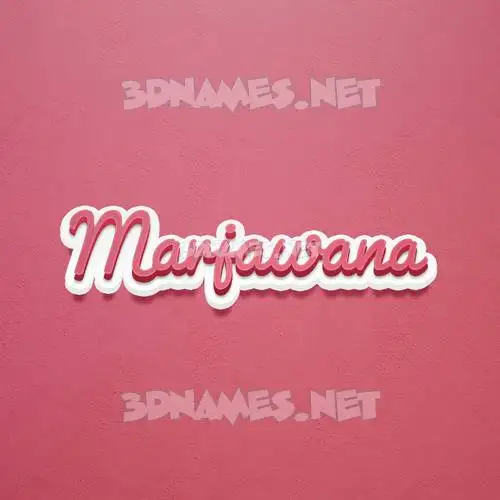 marjawana in Red Scribble style - 3D name wallpaper marjawana in Red Scribble style - 3D name wallpaper