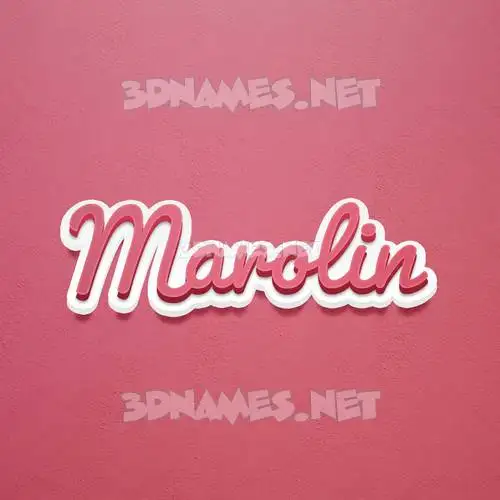 marolin in Red Scribble style - 3D name wallpaper marolin in Red Scribble style - 3D name wallpaper