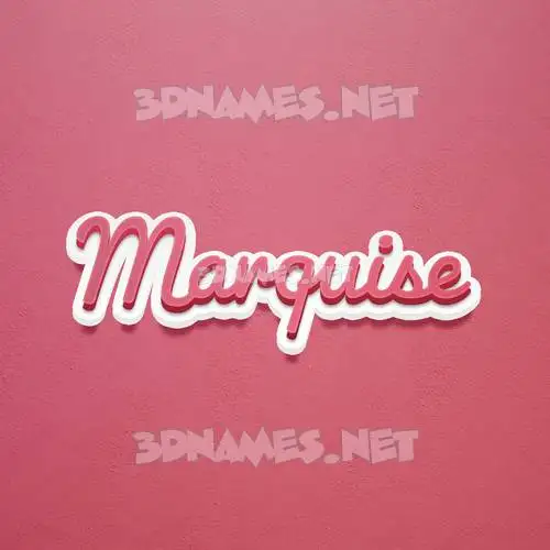marquise in Red Scribble style - 3D name wallpaper marquise in Red Scribble style - 3D name wallpaper