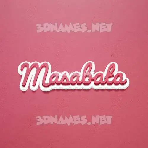 masabata in Red Scribble style - 3D name wallpaper masabata in Red Scribble style - 3D name wallpaper