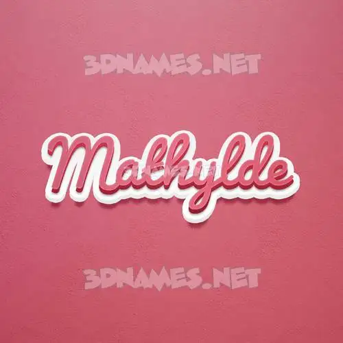 mathylde in Red Scribble style - 3D name wallpaper mathylde in Red Scribble style - 3D name wallpaper