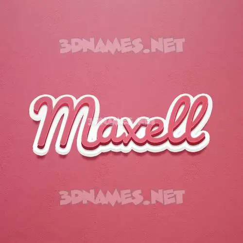 maxell in Red Scribble style - 3D name wallpaper maxell in Red Scribble style - 3D name wallpaper