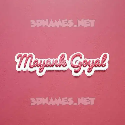 mayank goyal in Red Scribble style - 3D name wallpaper mayank goyal in Red Scribble style - 3D name wallpaper