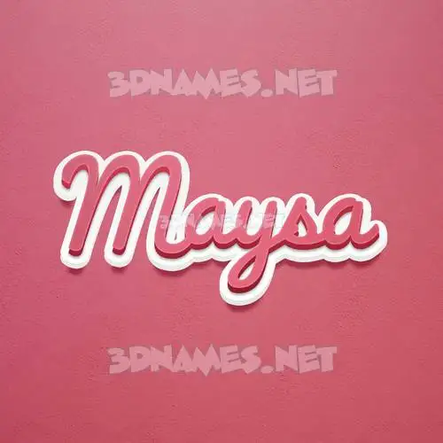 maysa in Red Scribble style - 3D name wallpaper maysa in Red Scribble style - 3D name wallpaper