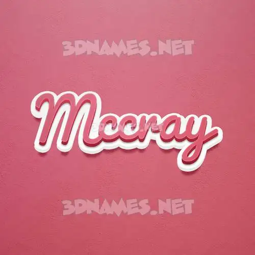 mccray in Red Scribble style - 3D name wallpaper mccray in Red Scribble style - 3D name wallpaper