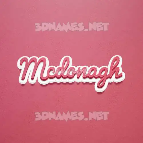 mcdonagh in Red Scribble style - 3D name wallpaper mcdonagh in Red Scribble style - 3D name wallpaper