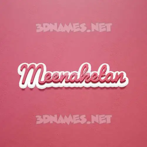 meenaketan in Red Scribble style - 3D name wallpaper meenaketan in Red Scribble style - 3D name wallpaper