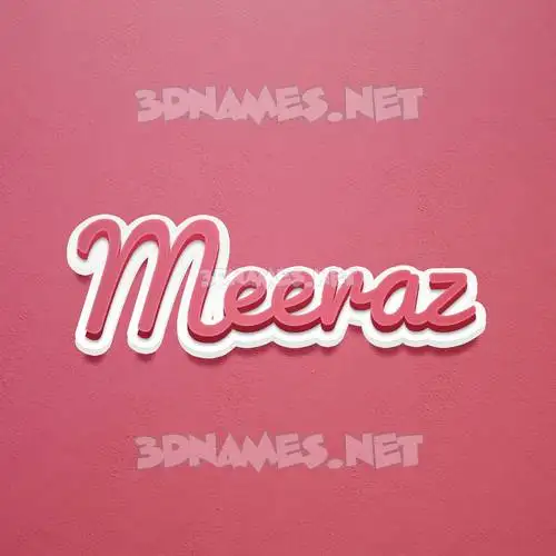 meeraz in Red Scribble style - 3D name wallpaper meeraz in Red Scribble style - 3D name wallpaper