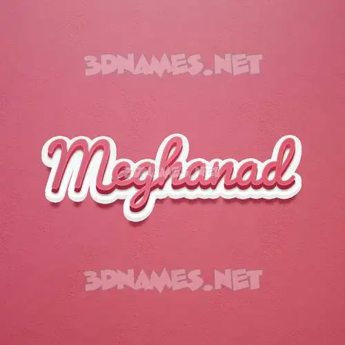meghanad in Red Scribble style - 3D name wallpaper meghanad in Red Scribble style - 3D name wallpaper