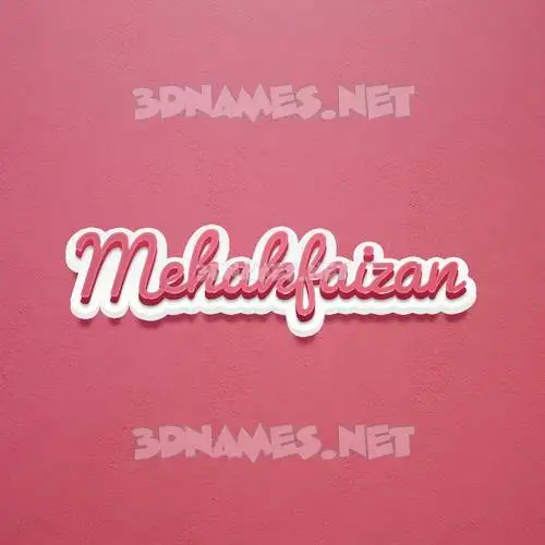 mehakfaizan in Red Scribble style - 3D name wallpaper mehakfaizan in Red Scribble style - 3D name wallpaper