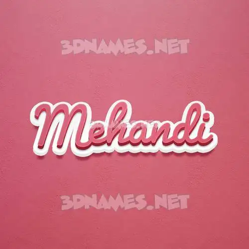 mehandi in Red Scribble style - 3D name wallpaper mehandi in Red Scribble style - 3D name wallpaper