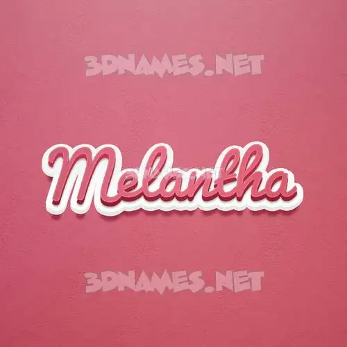melantha in Red Scribble style - 3D name wallpaper melantha in Red Scribble style - 3D name wallpaper