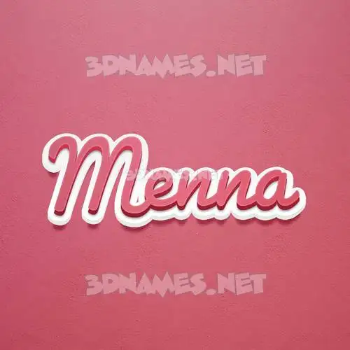 menna in Red Scribble style - 3D name wallpaper menna in Red Scribble style - 3D name wallpaper