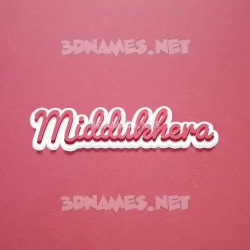 middukhera in Red Scribble style - 3D name wallpaper middukhera in Red Scribble style - 3D name wallpaper