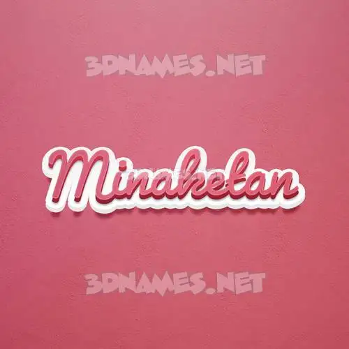 minaketan in Red Scribble style - 3D name wallpaper minaketan in Red Scribble style - 3D name wallpaper