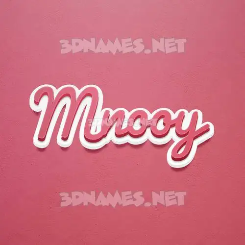 mnooy in Red Scribble style - 3D name wallpaper mnooy in Red Scribble style - 3D name wallpaper