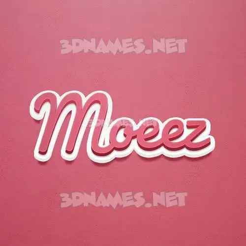moeez in Red Scribble style - 3D name wallpaper moeez in Red Scribble style - 3D name wallpaper