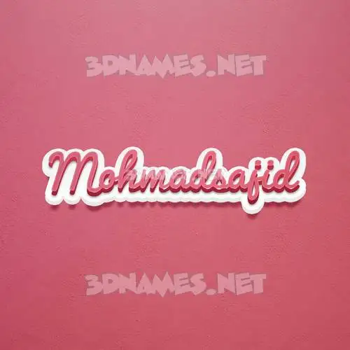 mohmadsajid in Red Scribble style - 3D name wallpaper mohmadsajid in Red Scribble style - 3D name wallpaper