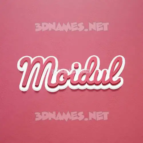 moidul in Red Scribble style - 3D name wallpaper moidul in Red Scribble style - 3D name wallpaper