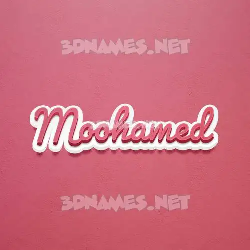 moohamed in Red Scribble style - 3D name wallpaper moohamed in Red Scribble style - 3D name wallpaper