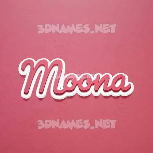 moona in Red Scribble style - 3D name wallpaper moona in Red Scribble style - 3D name wallpaper