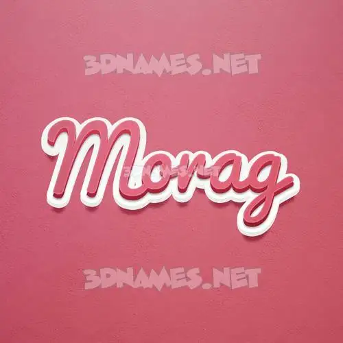 morag in Red Scribble style - 3D name wallpaper morag in Red Scribble style - 3D name wallpaper