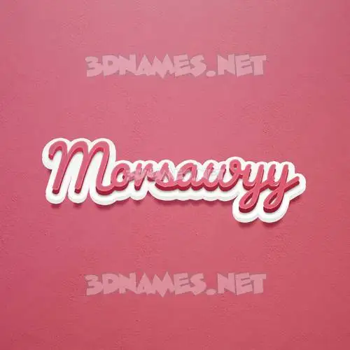 morsawyy in Red Scribble style - 3D name wallpaper morsawyy in Red Scribble style - 3D name wallpaper