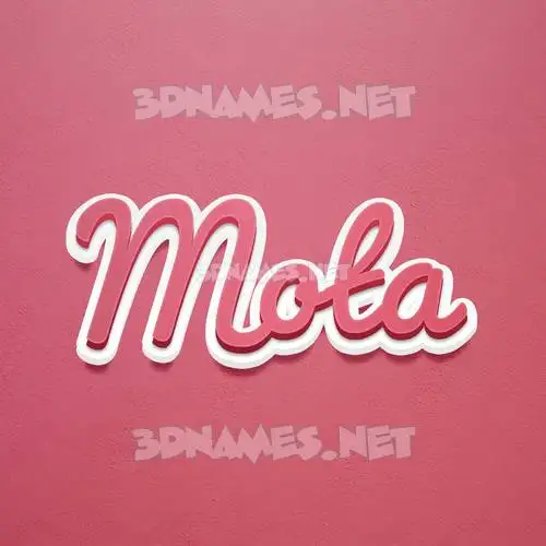 mota in Red Scribble style - 3D name wallpaper mota in Red Scribble style - 3D name wallpaper
