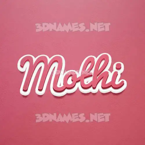 mothi in Red Scribble style - 3D name wallpaper mothi in Red Scribble style - 3D name wallpaper