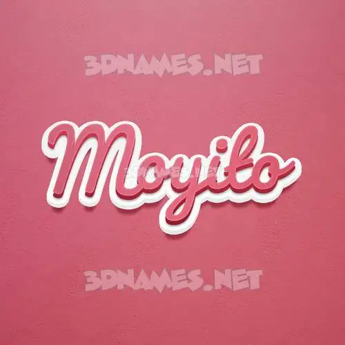moyito in Red Scribble style - 3D name wallpaper moyito in Red Scribble style - 3D name wallpaper