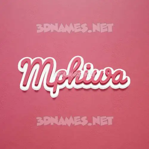 mphiwa in Red Scribble style - 3D name wallpaper mphiwa in Red Scribble style - 3D name wallpaper