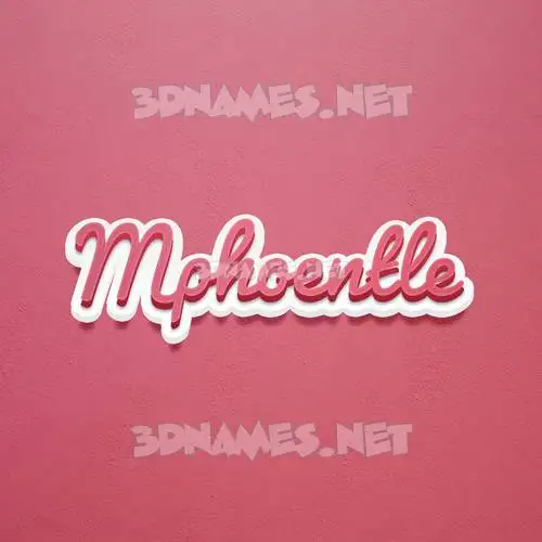 mphoentle in Red Scribble style - 3D name wallpaper mphoentle in Red Scribble style - 3D name wallpaper