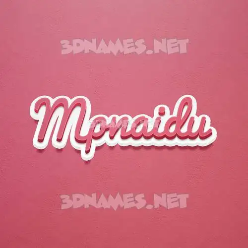 mpnaidu in Red Scribble style - 3D name wallpaper mpnaidu in Red Scribble style - 3D name wallpaper